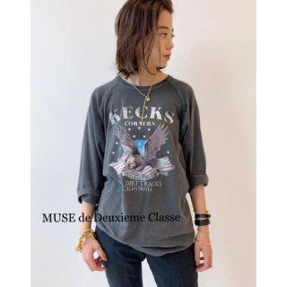 ドゥーズィエムクラス(DEUXIEME CLASSE)のタグ付新品⭐️GOOD ROCK SPEED Kecks Tシャツ  (Tシャツ(長袖/七分))