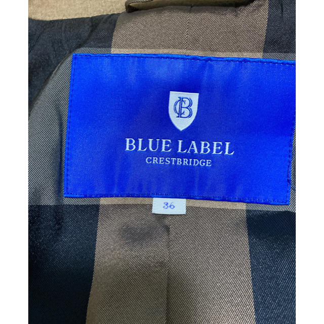 BURBERRY BLUE LABEL(バーバリーブルーレーベル)のBurberry BLUE Label コート レディースのジャケット/アウター(ロングコート)の商品写真