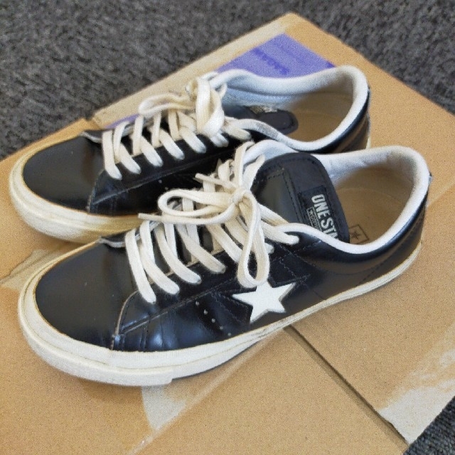 コンバース CONVERSE ワンスター ONESTAR 黒 23cm