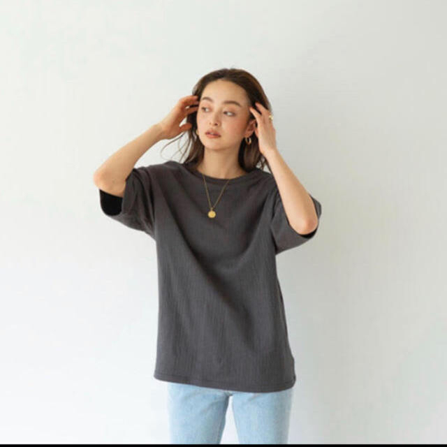 SeaRoomlynn(シールームリン)のsearoomlynn コットン2FACE LOOSE-T レディースのトップス(Tシャツ(半袖/袖なし))の商品写真