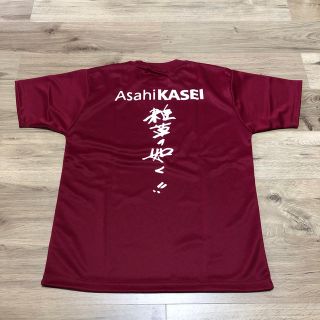 旭化成スポーツ　Tシャツ未使用　濃赤　Lサイズ(Tシャツ/カットソー(半袖/袖なし))