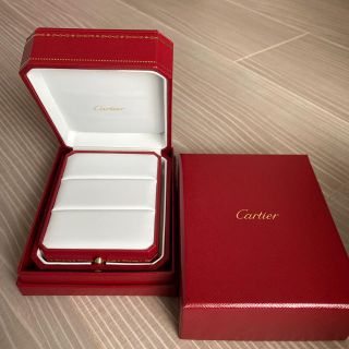 カルティエ(Cartier)のカルティエ　ペアリングケース　BOX(リング(指輪))