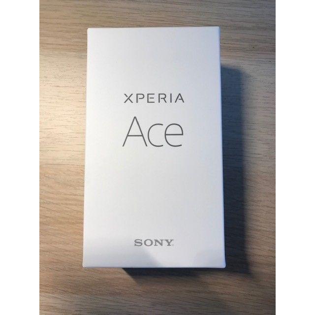 スマートフォン/携帯電話XPERIA Ace ブラック simフリー　新品未使用品