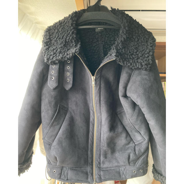 MURUA(ムルーア)のムルーア　フェイクムートン コート レディースのジャケット/アウター(ムートンコート)の商品写真