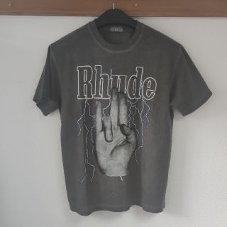 美品 RHUDE ルード 直ぐに発送 注目ブランド 半袖Tシャツ オーバーサイズ(Tシャツ/カットソー(半袖/袖なし))