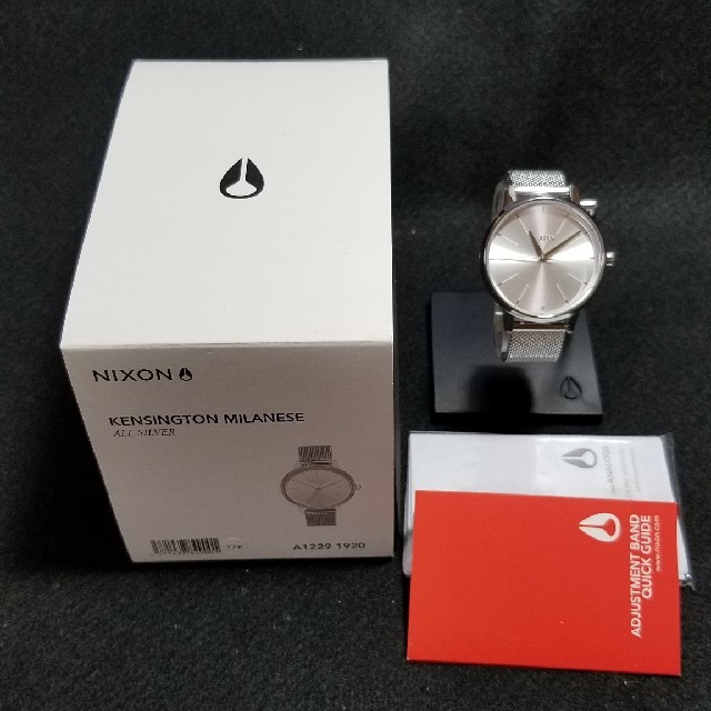 NIXON(ニクソン)の☆未使用☆NIXON KENSINGTON MILANESE　SILVER レディースのファッション小物(腕時計)の商品写真