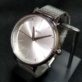 ニクソン(NIXON)の☆未使用☆NIXON KENSINGTON MILANESE　SILVER(腕時計)