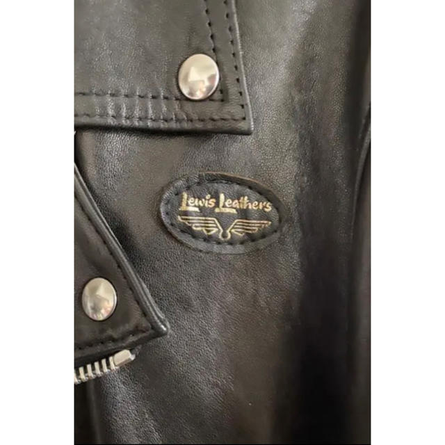 Lewis Leathers(ルイスレザー)のLewis leathersルイスレザーライトニングタイトフィット　シープスキン メンズのジャケット/アウター(ライダースジャケット)の商品写真