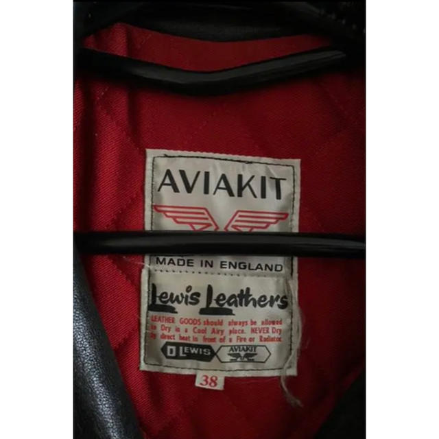 Lewis Leathers(ルイスレザー)のLewis leathersルイスレザーライトニングタイトフィット　シープスキン メンズのジャケット/アウター(ライダースジャケット)の商品写真