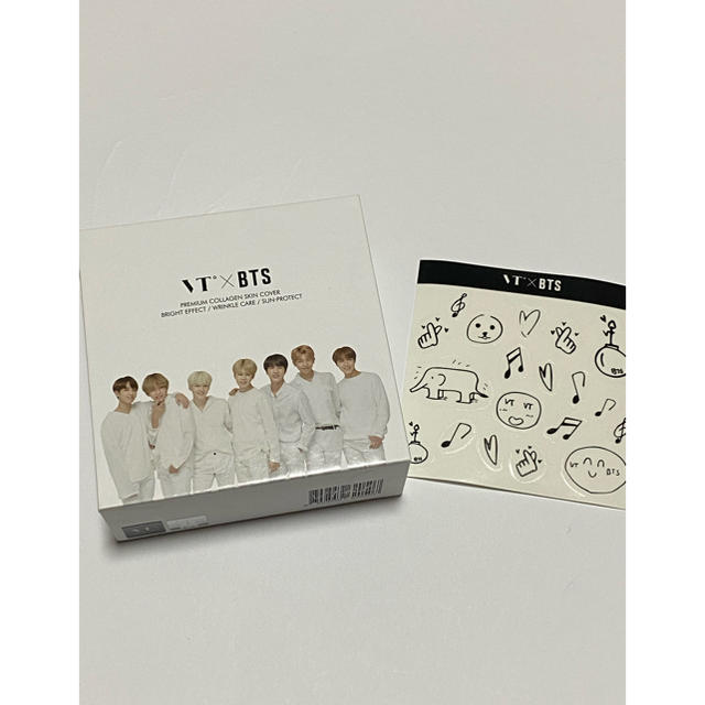 VT×BTS 箱+シールセット エンタメ/ホビーのタレントグッズ(アイドルグッズ)の商品写真