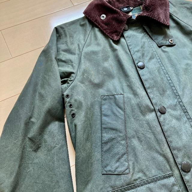 Barbour(バーブァー)の【付属品有】バブアー　ビデイルSL　34　セージ　オイルド　BARBUR メンズのジャケット/アウター(ブルゾン)の商品写真