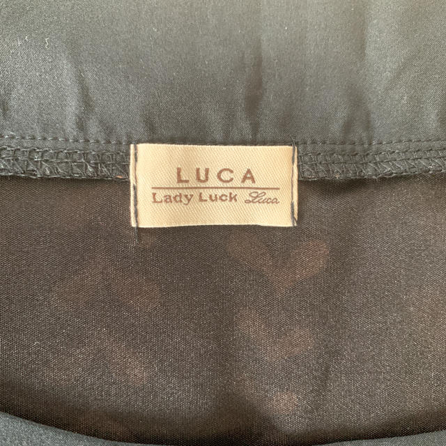 LUCA(ルカ)のLUCA ワンピース　美品 レディースのワンピース(ひざ丈ワンピース)の商品写真