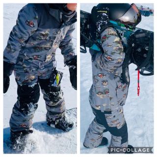 バートン(BURTON)のBurtonキッズスノーウエア（トドラーワンピース）男児(ウエア/装備)