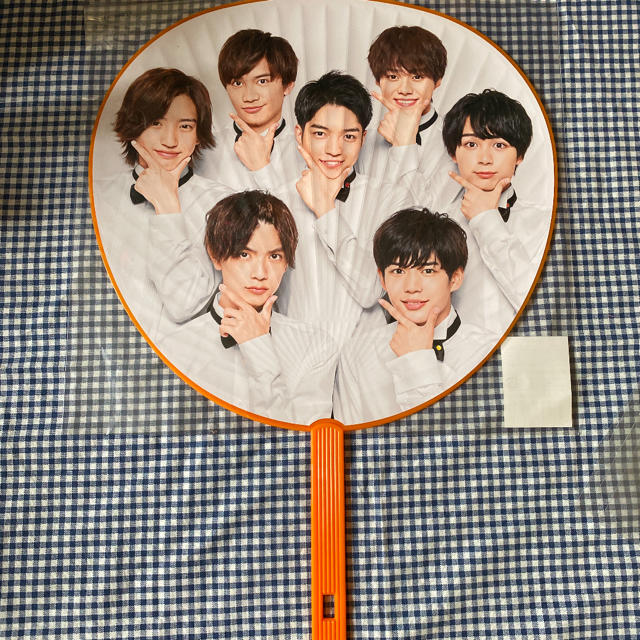 Johnny's(ジャニーズ)のなにわ男子 うちわ 8.8 エンタメ/ホビーのタレントグッズ(アイドルグッズ)の商品写真