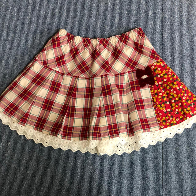 KP(ニットプランナー)のKPスカパン(130) キッズ/ベビー/マタニティのキッズ服女の子用(90cm~)(スカート)の商品写真