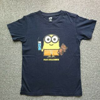 ミニオン(ミニオン)のユニクロ  (ミニオン)  Tシャツ 140 【中古】 美品(Tシャツ/カットソー)