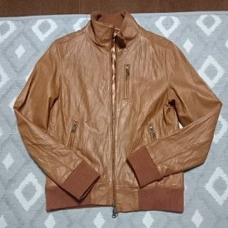チャオパニック レザージャケット 豚革 レザージャケット ブルゾン ジャンパー チャオパニック 本革 メンズ JJ253