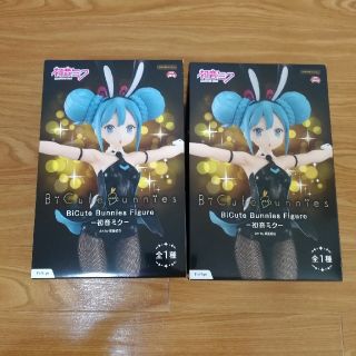 BiCute Bunnies Figure 初音ミク フィギュア バニー  2個(アニメ/ゲーム)