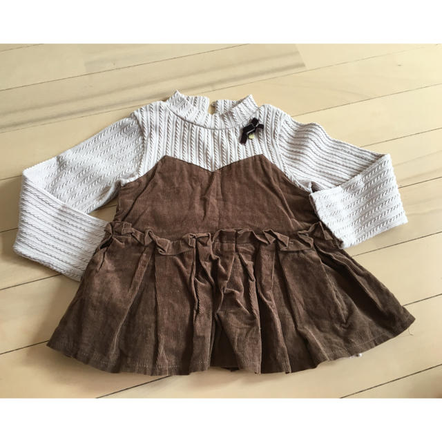 petit main(プティマイン)のトップス100 キッズ/ベビー/マタニティのキッズ服女の子用(90cm~)(Tシャツ/カットソー)の商品写真