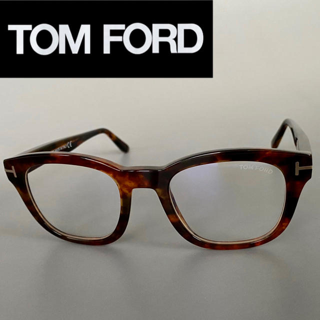 初売り】-TOM FORD 正規•品 トム フォード FT5350 銀色 眼•鏡フレーム