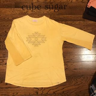 キューブシュガー(CUBE SUGAR)のcube sugar カットソー(カットソー(長袖/七分))