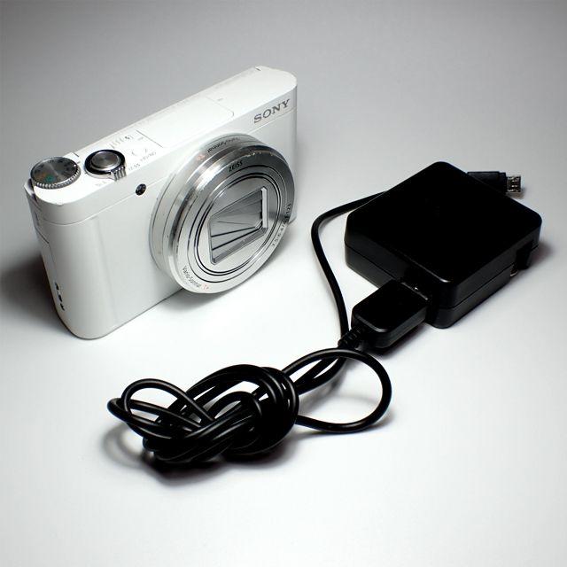 SONY(ソニー)のSONY デジタルカメラ DSC-WX500 ホワイト  スマホ/家電/カメラのカメラ(コンパクトデジタルカメラ)の商品写真