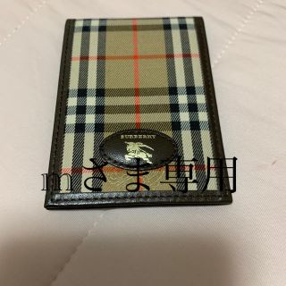 バーバリー(BURBERRY)のバーバリー　パスケース　ビンテージ(名刺入れ/定期入れ)