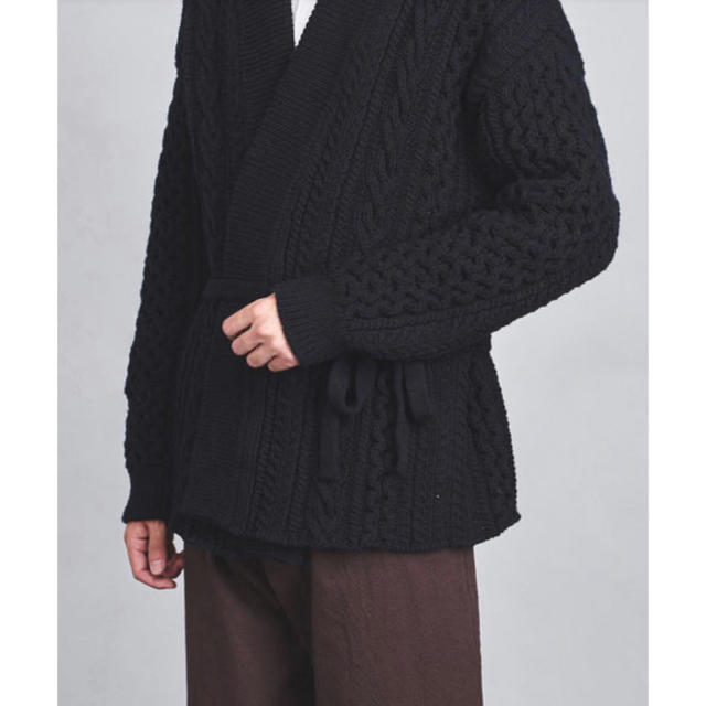 AURALEE オーラリー MERINO ARAN KNIT GOWN ガウン AURALEE オーラリー MERINO ARAN KNIT GOWN ガウン