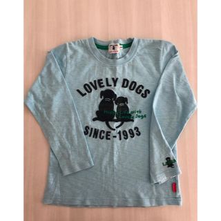 ラブラドールリトリーバー(Labrador Retriever)のLabra Puppy  長袖Tシャツ サイズ 130  140(Tシャツ/カットソー)