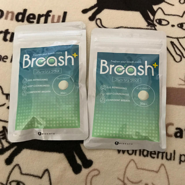Breash＋　ブレッシュプラス　2袋 コスメ/美容のオーラルケア(口臭防止/エチケット用品)の商品写真