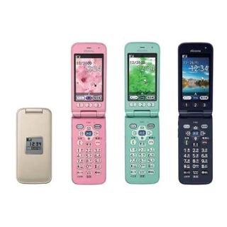 エヌティティドコモ(NTTdocomo)のf-02J らくらくホン　docomo ミントグリーン(携帯電話本体)