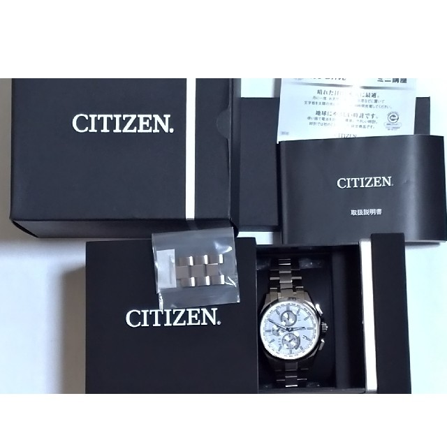 ☆美品【CITIZEN】シチズン アテッサ ダイレクトフライト・電波ソーラー