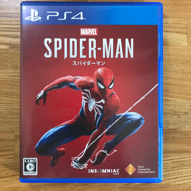 SONY(ソニー)のMarvel’s Spider-Man（スパイダーマン） PS4 エンタメ/ホビーのゲームソフト/ゲーム機本体(家庭用ゲームソフト)の商品写真