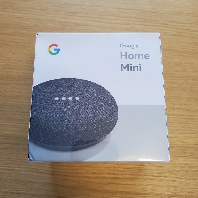 ANDROID(アンドロイド)のgoogle home mini チャコール スマートスピーカー スマホ/家電/カメラのオーディオ機器(スピーカー)の商品写真