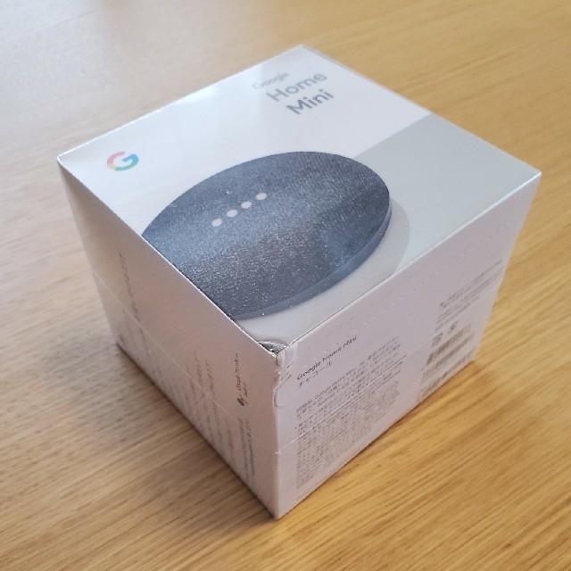 ANDROID(アンドロイド)のgoogle home mini チャコール スマートスピーカー スマホ/家電/カメラのオーディオ機器(スピーカー)の商品写真