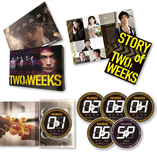 【三浦春馬主演】TWO　WEEKS　DVD-BOX DVD 1