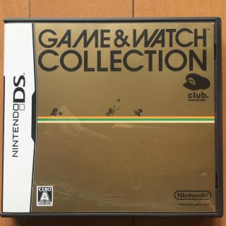 ニンテンドーDS(ニンテンドーDS)のGAME&WATCH COLLECTION  非売品　DSソフト(携帯用ゲームソフト)