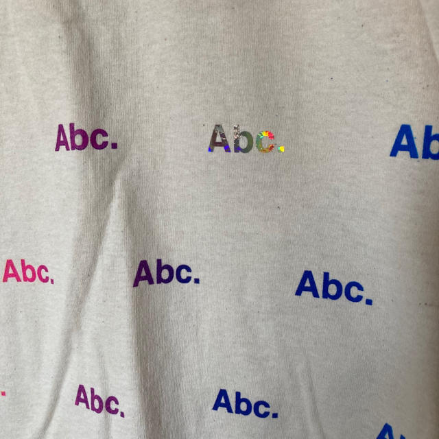 Supreme(シュプリーム)の【レア】kith × abc. L/S Tシャツ　オフホワイトカラー メンズのトップス(Tシャツ/カットソー(七分/長袖))の商品写真