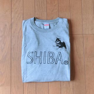 新品　黒柴イラストのTシャツ　ユニセックスXL(シャツ)