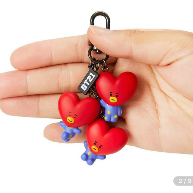 防弾少年団 Bts 売り切り値下げ中 Bt21 キャラクターキーリング Tataの通販 By めい ボウダンショウネンダンならラクマ