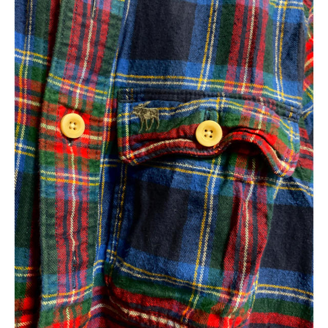 Abercrombie&Fitch(アバクロンビーアンドフィッチ)のアバクロ ネルシャツ チェックシャツ メンズのトップス(シャツ)の商品写真