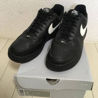 ナイキ(NIKE)のair force 1 '07 30cm BLACK AA4083001(スニーカー)