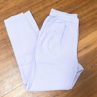 ザショップティーケー(THE SHOP TK)の☆未使用☆クロップドパンツ•ラベンダー　size XS(クロップドパンツ)