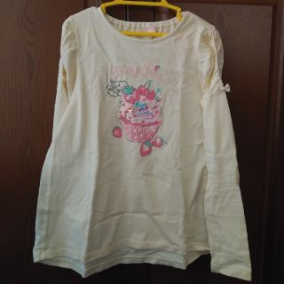 メゾピアノ(mezzo piano)のメゾピアノ　薄手長袖シャツ　140(Tシャツ/カットソー)