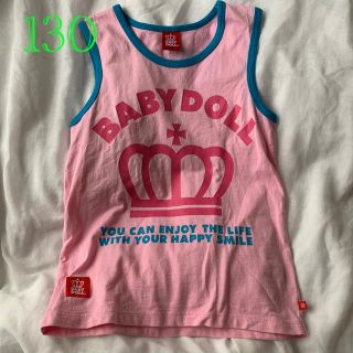 ベビードール(BABYDOLL)のBABYDOLL 130 タンクトップ(Tシャツ/カットソー)