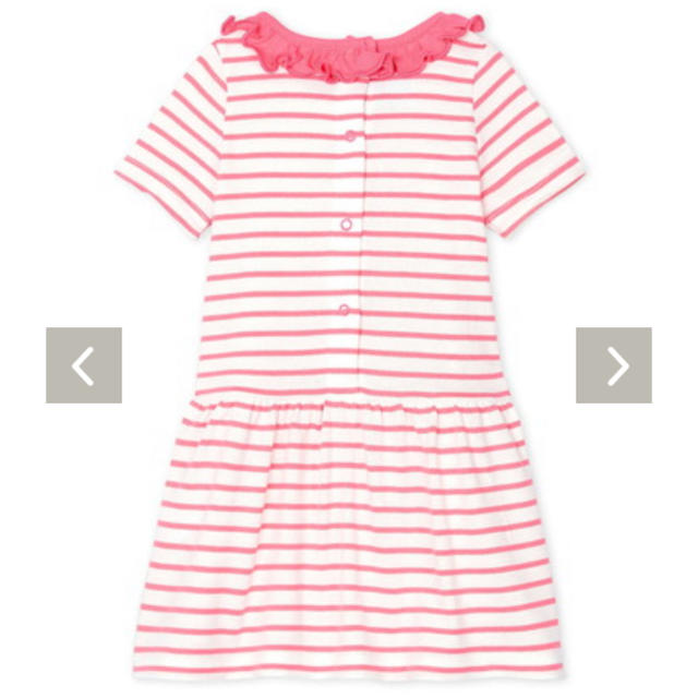 PETIT BATEAU(プチバトー)のSALE!新品！プチバトー　ワンピース　18m キッズ/ベビー/マタニティのベビー服(~85cm)(ワンピース)の商品写真