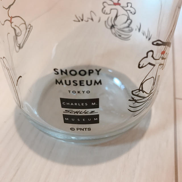 SNOOPY(スヌーピー)のスヌーピーミュージアム購入のガラス瓶容器 インテリア/住まい/日用品のキッチン/食器(容器)の商品写真