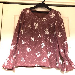 プロポーションボディドレッシング(PROPORTION BODY DRESSING)のPROPORTION BODY DRESSING 花柄プリント長袖ブラウス(シャツ/ブラウス(長袖/七分))