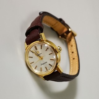 オメガ(OMEGA)のオメガ　自動巻き　腕時計　レディース用(腕時計)