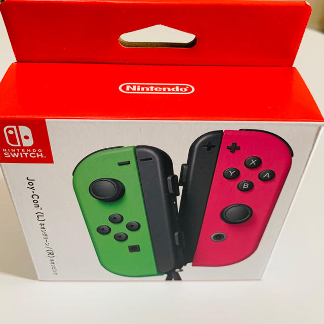 【新品】Switch Joy-Con ジョイコン 右　ネオンピンク 2